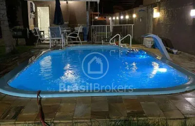 Casa à venda com 480,00m² e 2 quartos em praia de itaipuaçu (itaipuaçu), maricá - rj