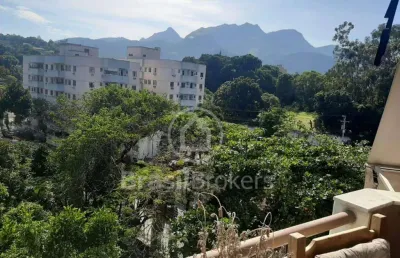 Cobertura duplex à venda com 155,00m² e 3 quartos em freguesia (jacarepaguá), rio de janeiro - rj