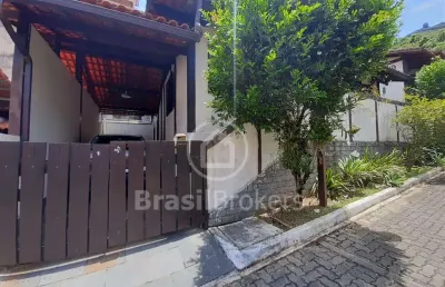 Casa de condomínio à venda com 102,00m² e 2 quartos em anil, rio de janeiro - rj