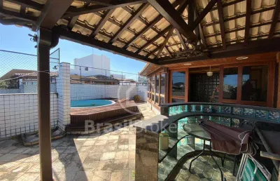 Cobertura duplex à venda com 224,00m² e 4 quartos em freguesia (jacarepaguá), rio de janeiro - rj