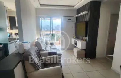 Apartamento à venda com 60,00m² e 2 quartos em taquara, rio de janeiro - rj