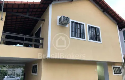 Casa de condomínio à venda com 616,00m² e 3 quartos em taquara, rio de janeiro - rj