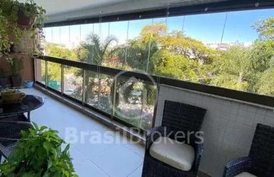 Apartamento à venda com 112,00m² e 3 quartos em freguesia (jacarepaguá), rio de janeiro - rj