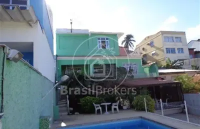 Casa à venda com 363,00m² e 4 quartos em tanque, rio de janeiro - rj