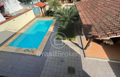 Casa de condomínio à venda com 444,00m² e 4 quartos em anil, rio de janeiro - rj