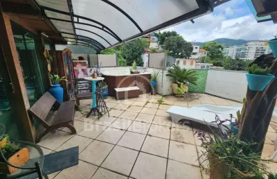 Cobertura triplex à venda com 232,00m² e 3 quartos em freguesia (jacarepaguá), rio de janeiro - rj
