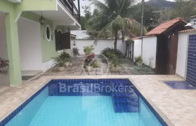 Casa de condomínio à venda com 350,00m² e 4 quartos em taquara, rio de janeiro - rj