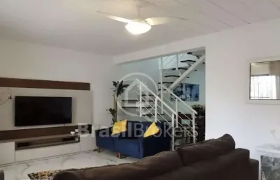 Casa de condomínio à venda com 99,00m² e 3 quartos em pechincha, rio de janeiro - rj