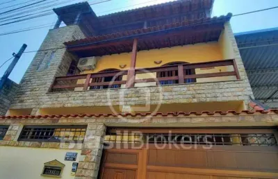 Casa à venda com 276,00m² e 5 quartos em bangu, rio de janeiro - rj
