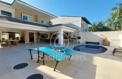 Casa de condomínio à venda com 374,00m² e 4 quartos em anil, rio de janeiro - rj