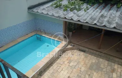 Casa à venda com 270,00m² e 3 quartos em anil, rio de janeiro - rj