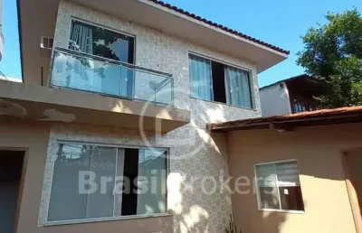 Casa de condomínio à venda com 252,00m² e 4 quartos em freguesia (jacarepaguá), rio de janeiro - rj
