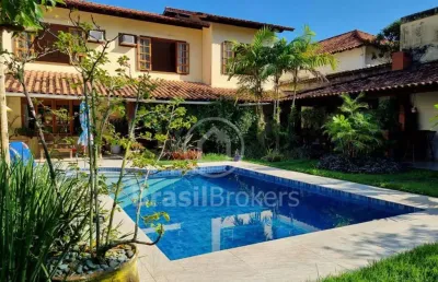 Casa de condomínio à venda com 609,00m² e 4 quartos em anil, rio de janeiro - rj