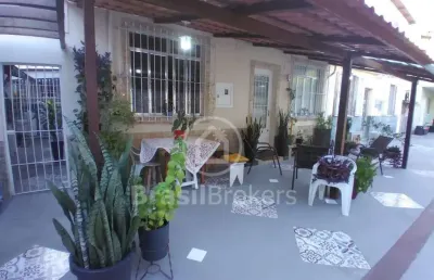 Casa de vila à venda com 98,00m² e 3 quartos em taquara, rio de janeiro - rj
