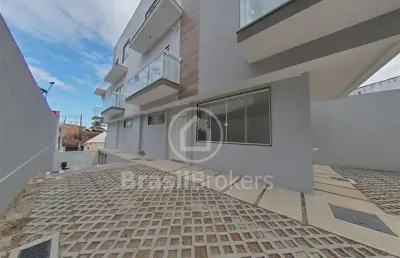 Casa de condomínio à venda com 135,00m² e 3 quartos em pechincha, rio de janeiro - rj