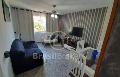 Apartamento à venda com 50,00m² e 3 quartos em taquara, rio de janeiro - rj