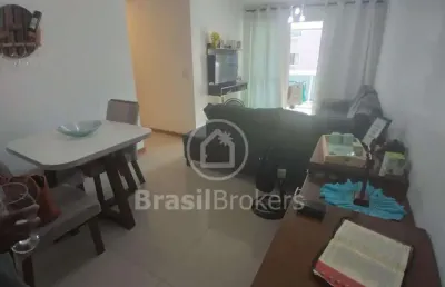 Apartamento à venda com 78,00m² e 3 quartos em pechincha, rio de janeiro - rj