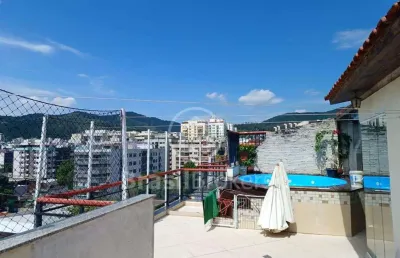 Cobertura à venda com 140,00m² e 3 quartos em freguesia (jacarepaguá), rio de janeiro - rj