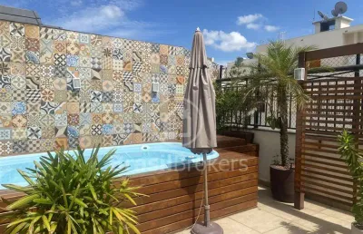 Cobertura à venda com 153,00m² e 3 quartos em freguesia (jacarepaguá), rio de janeiro - rj