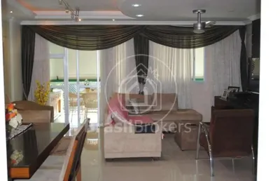 Apartamento à venda com 132,00m² e 3 quartos em freguesia (jacarepaguá), rio de janeiro - rj