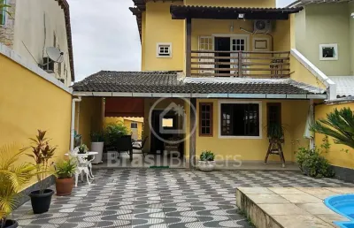 Casa de condomínio à venda com 291,00m² e 3 quartos em anil, rio de janeiro - rj