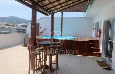 Cobertura com 5 quartos à venda na Rua Ituverava, Anil, Rio de Janeiro