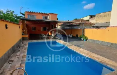Casa com 4 quartos à venda na Rua Pinto Teles, Praça Seca, Rio de Janeiro