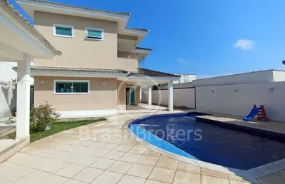 Casa de condomínio à venda com 412,00m² e 5 quartos em anil, rio de janeiro - rj