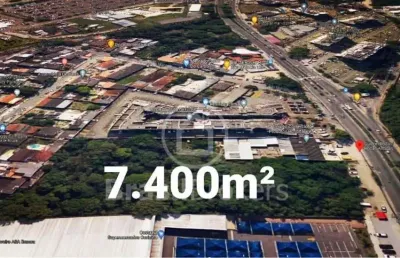 Ótimo terreno plano com 7.382 m² na estr. dos bandeirantes