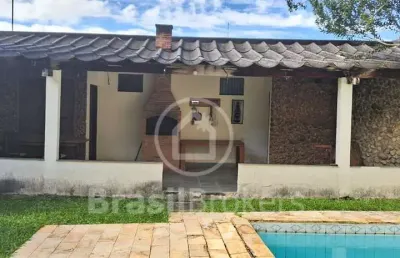 Casa à venda com 600,00m² e 4 quartos em jardim guanabara, rio de janeiro - rj