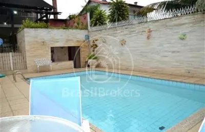 Casa à venda com 320,00m² e 5 quartos em jardim guanabara, rio de janeiro - rj