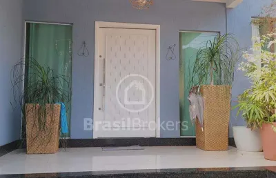 Casa à venda com 337,00m² e 4 quartos em jardim guanabara, rio de janeiro - rj