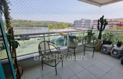 Oportunidade com vista mar -apto de 2 quartos suíte, varanda, elevador e vaga na ribeira - 95m²