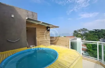 Casa à venda com 164,00m² e 3 quartos em jardim guanabara, rio de janeiro - rj