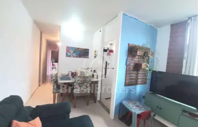 Apartamento à venda com 46,00m² e 2 quartos em cocotá, rio de janeiro - rj
