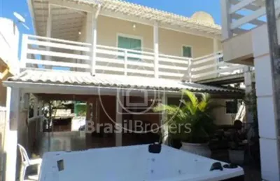 Casa de condomínio à venda com 360,00m² e 5 quartos em peró, cabo frio - rj