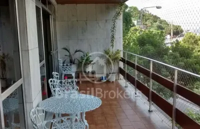Apartamento à venda com 186,00m² e 3 quartos em cocotá, rio de janeiro - rj