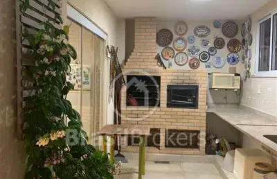 Cobertura duplex à venda com 210,00m² e 3 quartos em jardim guanabara, rio de janeiro - rj