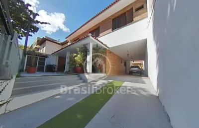 Casa de condomínio à venda com 320,00m² e 3 quartos em jardim carioca, rio de janeiro - rj