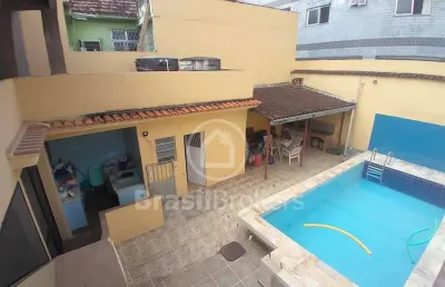 Casa à venda com 388,00m² e 4 quartos em freguesia (ilha do governador), rio de janeiro - rj