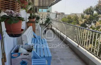 Apartamento à venda com 144,00m² e 3 quartos em jardim guanabara, rio de janeiro - rj