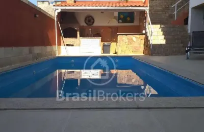 Casa à venda com 253,00m² e 5 quartos em jardim guanabara, rio de janeiro - rj