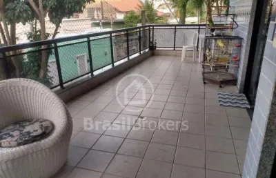 Apartamento à venda com 126,00m² e 3 quartos em jardim guanabara, rio de janeiro - rj
