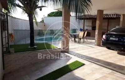 Casa à venda com 233,00m² e 4 quartos em jardim guanabara, rio de janeiro - rj