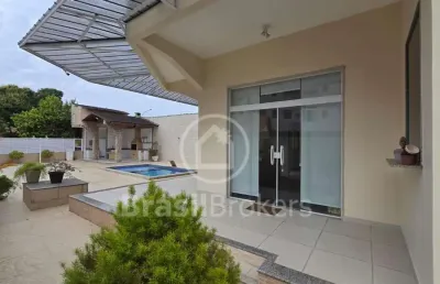 Casa condomínio fechado 4 suítes com 450m² - verde morada - jardim carioca