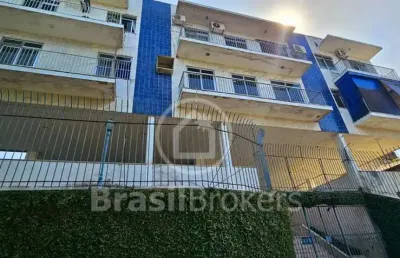 Apartamento duplex à venda no jardim guanabara – 106 m² – 3 quartos – 1º andar – vista parcial para a baía de guanabara