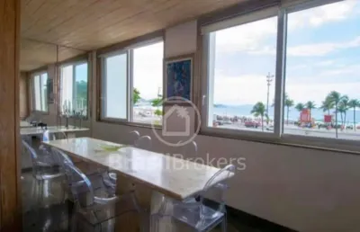 Apartamento à venda com 224,00m² e 3 quartos em copacabana, rio de janeiro - rj