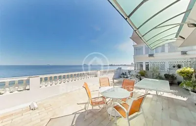 Cobertura duplex à venda com 400,00m² e 4 quartos em copacabana, rio de janeiro - rj
