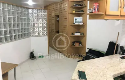 Studio à venda com 34,00m² e 1 quarto em humaitá, rio de janeiro - rj