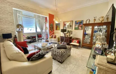 Apartamento à venda com 135,00m² e 3 quartos em copacabana, rio de janeiro - rj